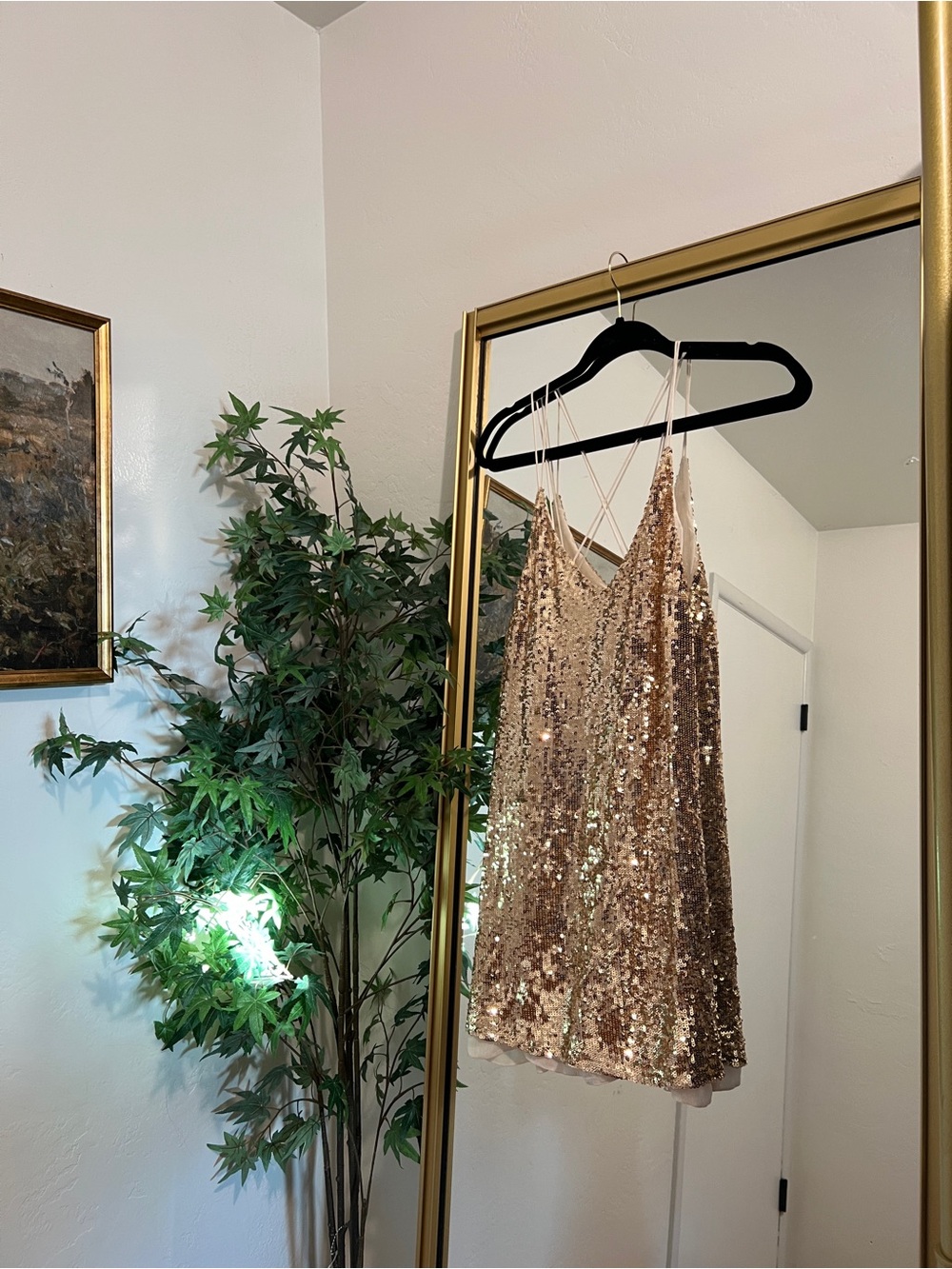 Free people sparkly sequin dress